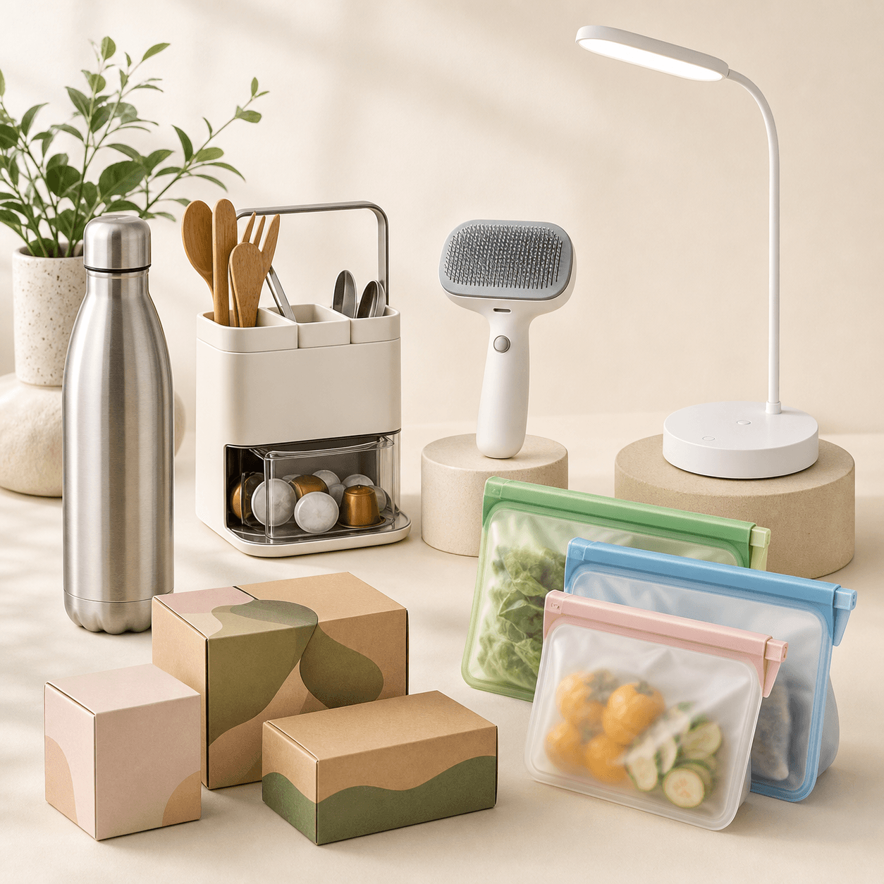 Produtos organizados para publicar em marketplaces